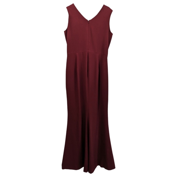 Dress the Population Sandra Maroon Burgundy Gown XXL - Picture 5 of 7